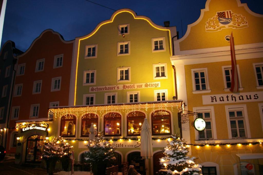 Hotel Stiegenwirt Schärding Esterno foto