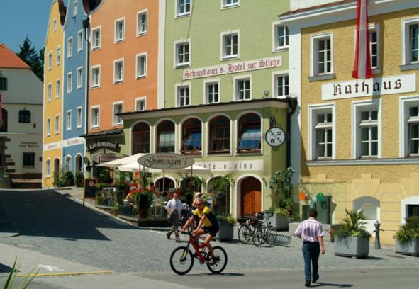 Hotel Stiegenwirt Schärding Esterno foto